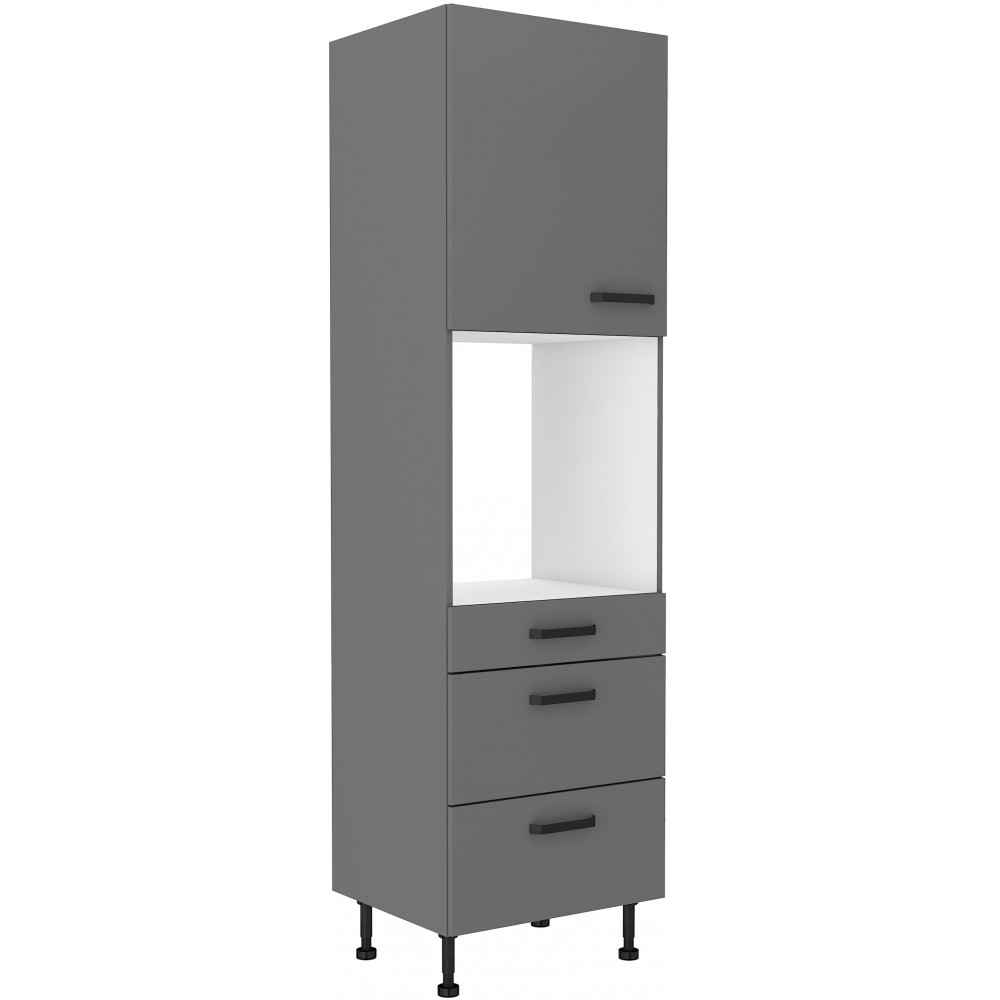 Επιδαπέδιο ντουλάπι Melo 60 DPS-215 3S-Anthraki