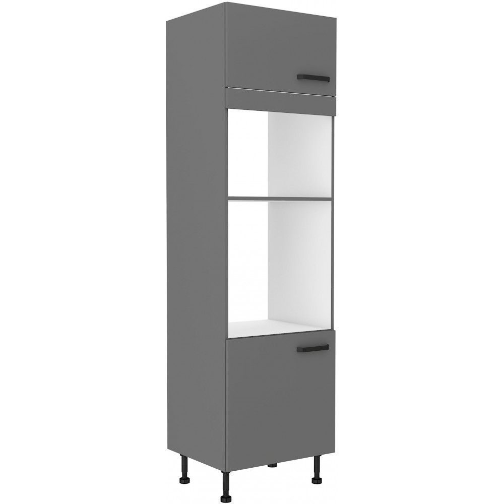 Επιδαπέδιο ντουλάπι Melo 60 DPM-215 2F-Anthraki