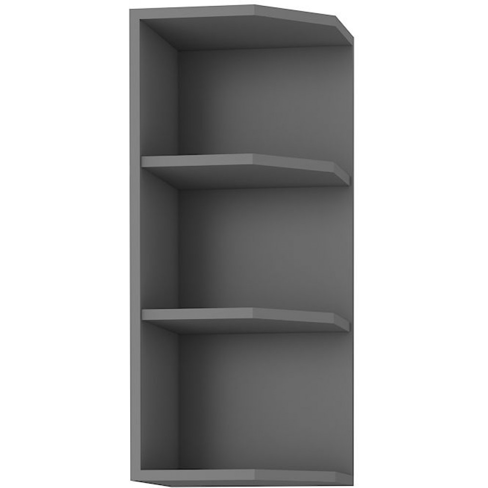 Κρεμαστό ντουλάπι με ράφια Melo 30 G-72 ZAK-Herringbone