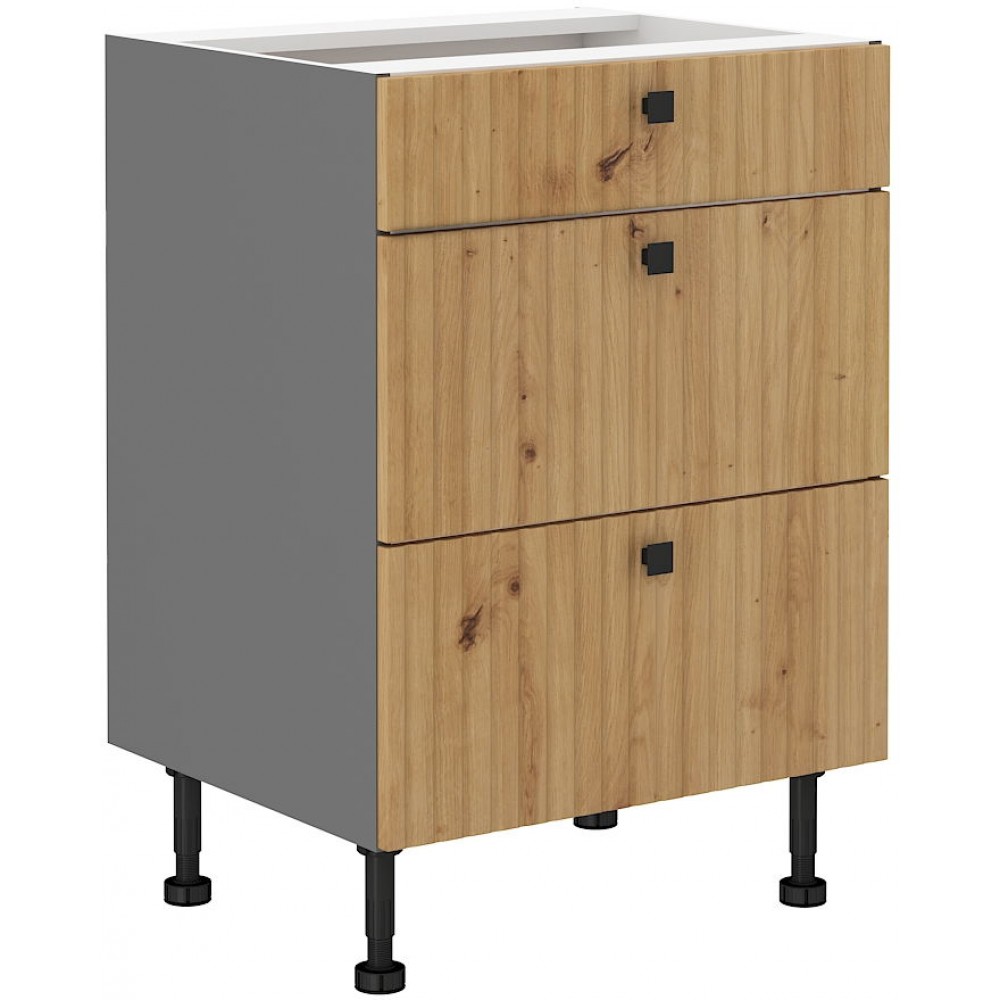 Επιδαπέδιο ντουλάπι Bardem 60 D 3S