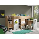 Πολυλειτουργικό κρεβάτι Smart III-Αριστερή-Leuko