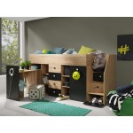 Πολυλειτουργικό κρεβάτι Smart III-Δεξιά-Mauro