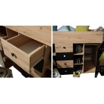 Πολυλειτουργικό κρεβάτι Smart III-Δεξιά-Mauro