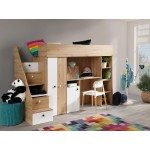 Πολυλειτουργικό κρεβάτι Smart XIV-Leuko