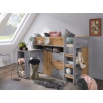 Πολυλειτουργικό κρεβάτι Konkret I-Gkri-Fusiko