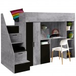 Πολυλειτουργικό κρεβάτι Konkret XIV-Gkri-Mauro