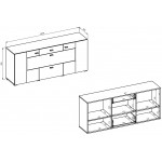 Μπουφές Bryant-Mauro - Drus