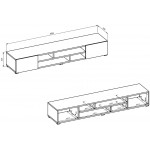 Έπιπλο τηλεόρασης Bryant-Mauro