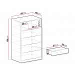 Συρταριέρα Pixel Slim