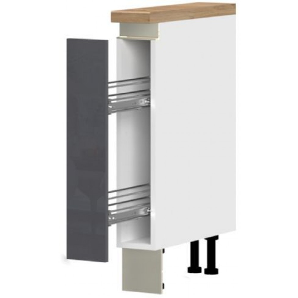 Επιδαπέδιο ντουλάπι Trinity R15-1K-Anthraki Gualistero