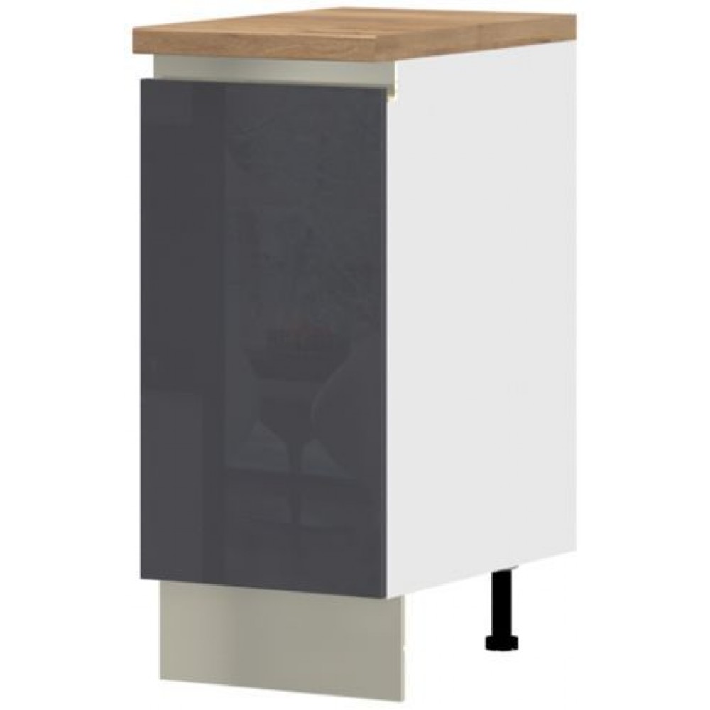 Επιδαπέδιο ντουλάπι Trinity R40-1K-Anthraki Gualistero