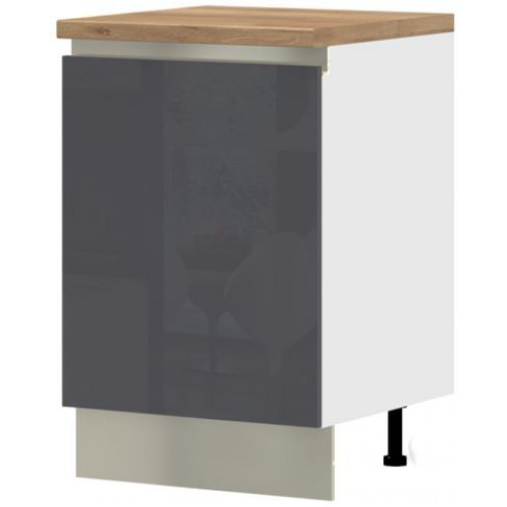 Επιδαπέδιο ντουλάπι Trinity R60-1K-Anthraki Gualistero