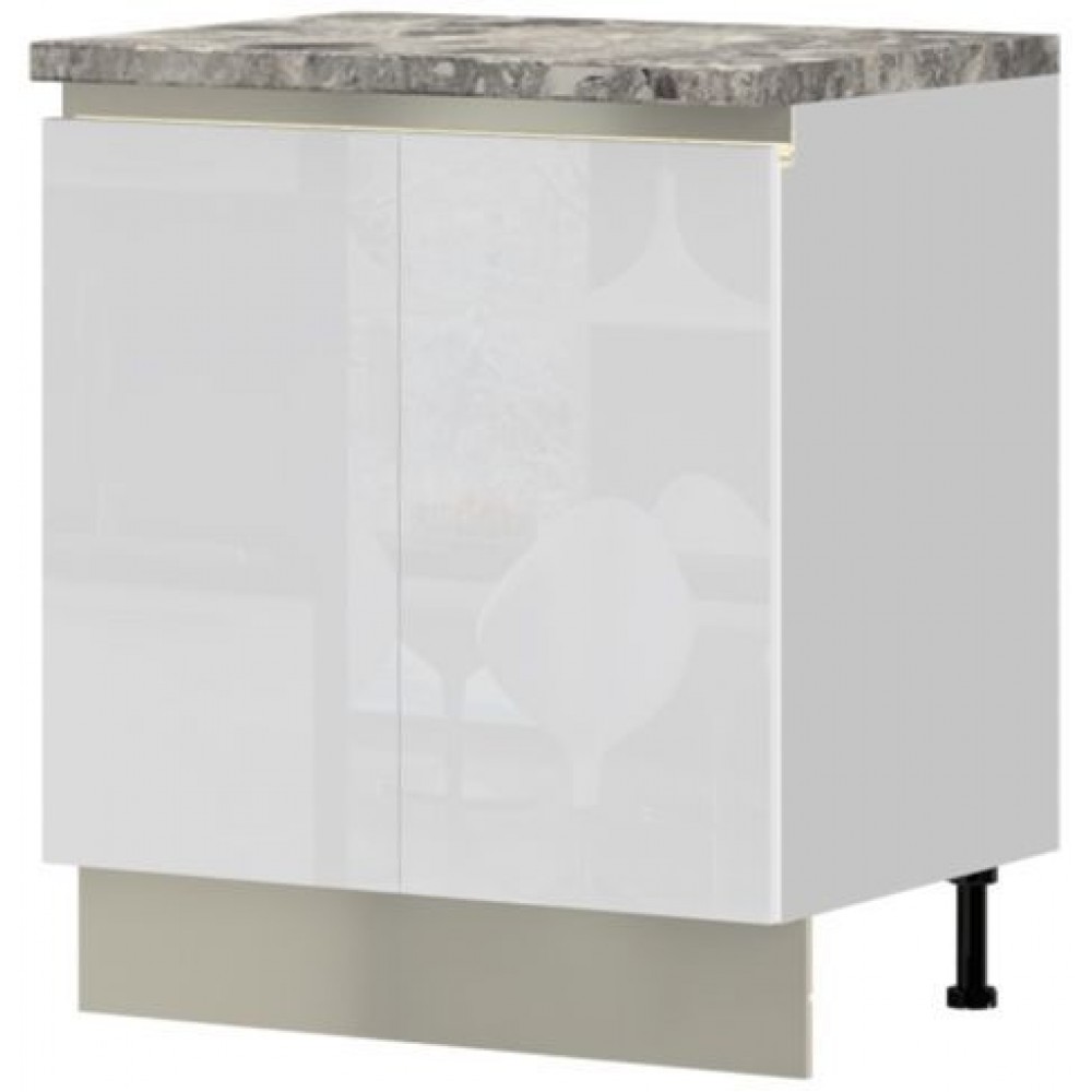 Επιδαπέδιο ντουλάπι Trinity R80-2K-Leuko Gualistero