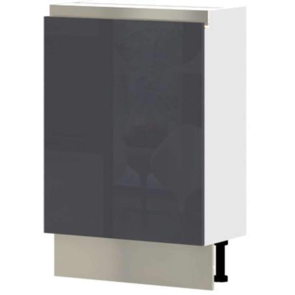 Επιδαπέδιο ντουλάπι φούρνου Trinity R3-60-1K-Anthraki Gualistero