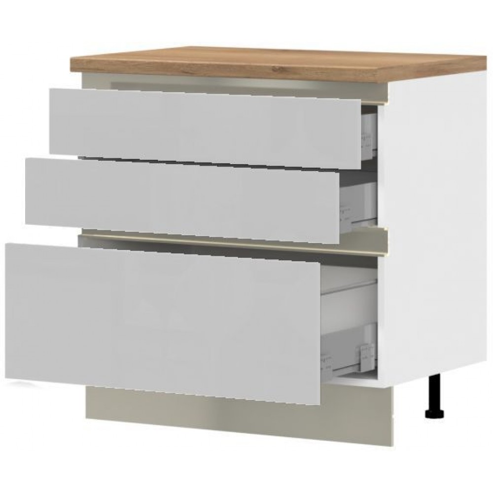 Επιδαπέδιο ντουλάπι Trinity R90-3M BOX-Leuko Gualistero