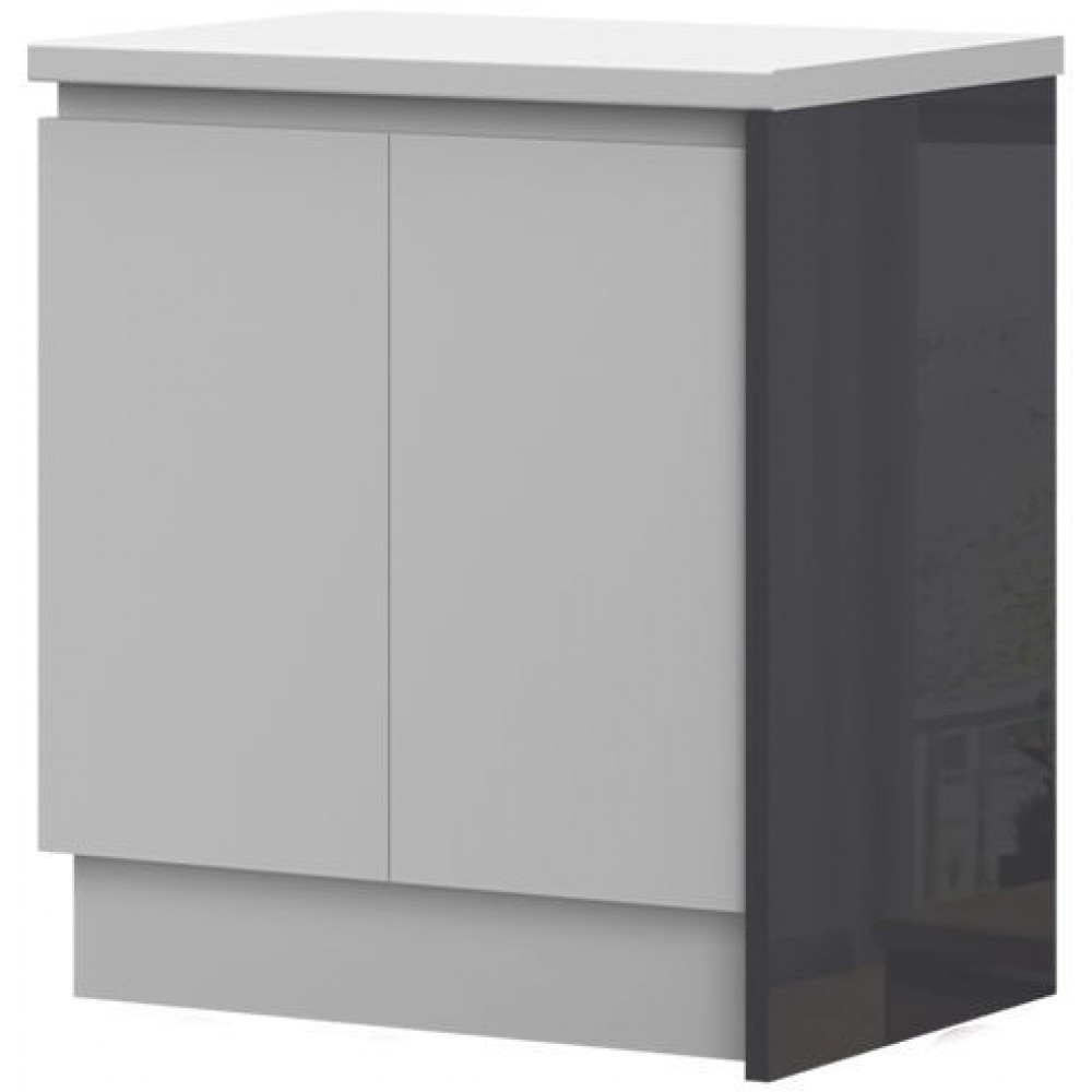 Πλαϊνό πάνελ επιδαπέδιου ντουλαπιού Trinity LDP-LR-Anthraki Gualistero