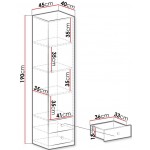 Ντουλάπα μονόφυλλη Pixel