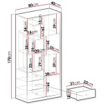 Ντουλάπα Pixel μονόφυλλη