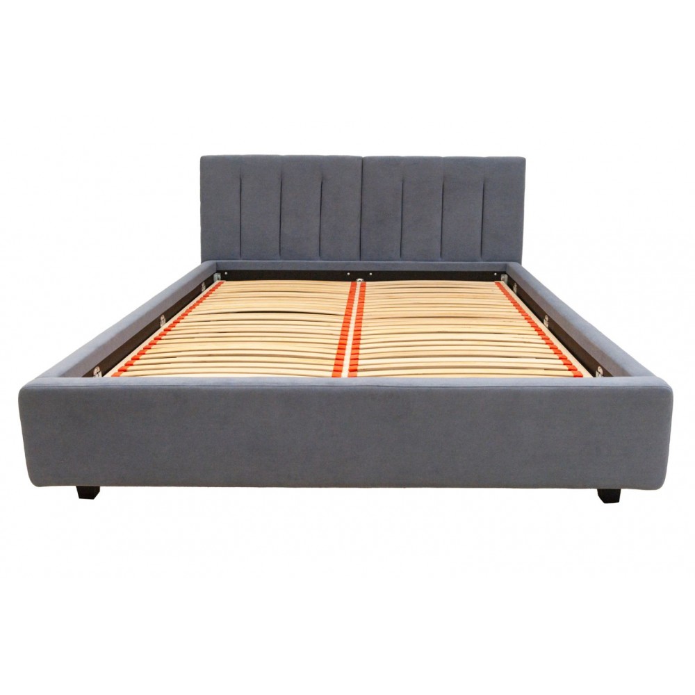 Επενδυμένο κρεβάτι Erling-Gkri-160 x 200