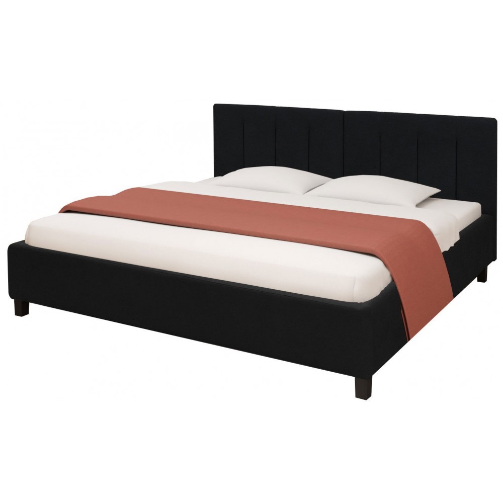 Επενδυμένο κρεβάτι Erling-Mple Raf-180 x 200