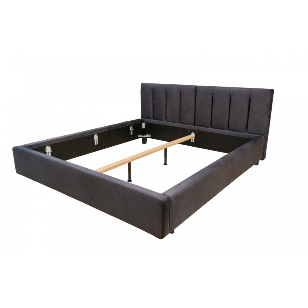 Επενδυμένο κρεβάτι Erling-Mple Raf-160 x 200