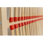 Επενδυμένο κρεβάτι Erling-Mple Raf-160 x 200