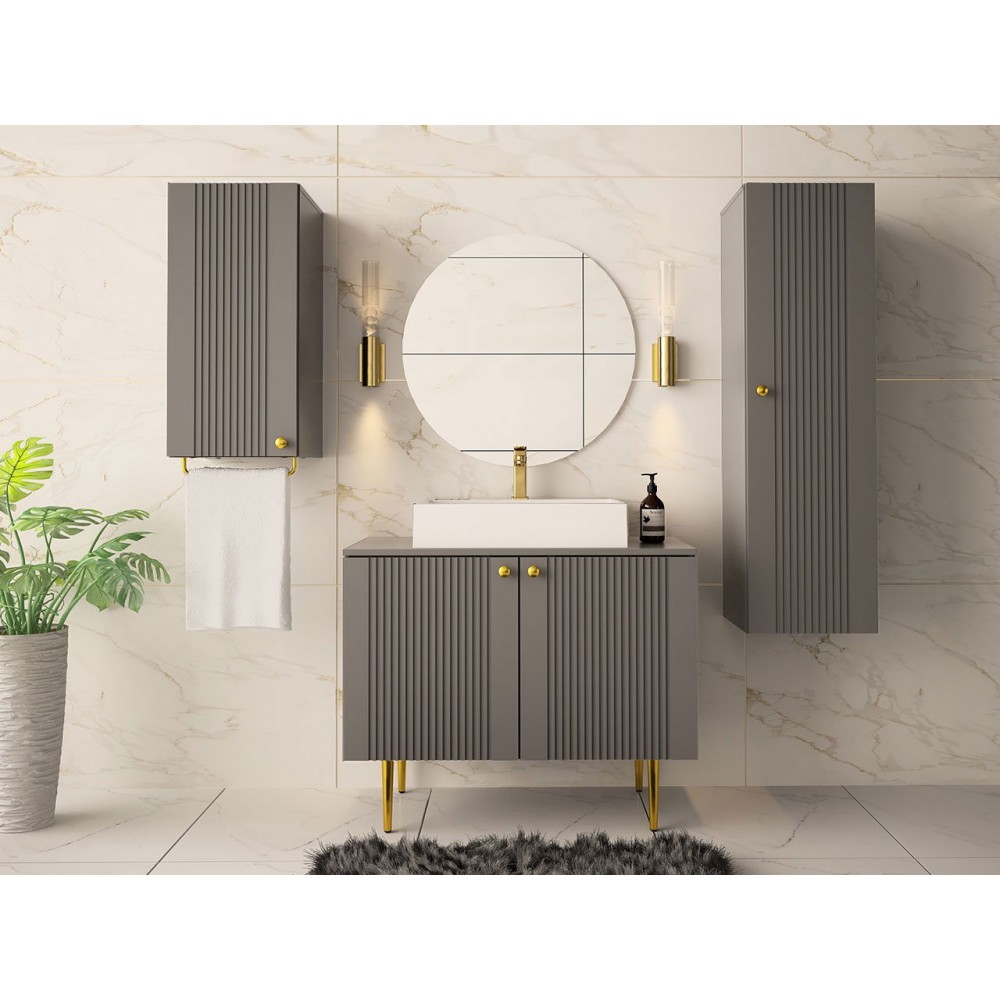 Κρεμαστή στήλη μπάνιου Abires-Gkri