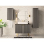 Κρεμαστή στήλη μπάνιου Abires-Gkri