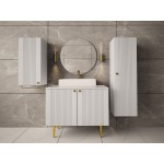 Κρεμαστή στήλη μπάνιου Abires plus-Leuko