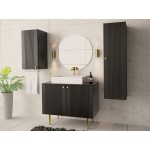 Κρεμαστή στήλη μπάνιου Abires plus-Mauro