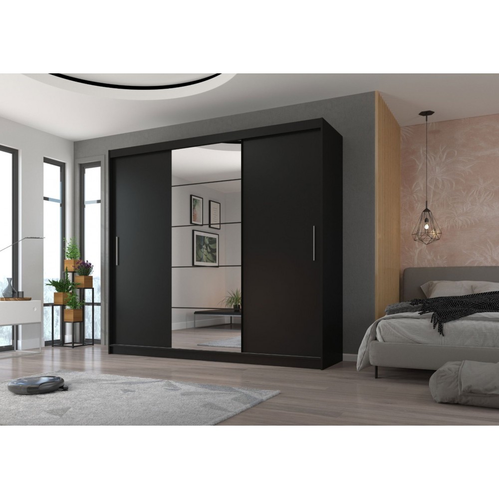 Ντουλάπα Zaist plus συρόμενη-Mauro 235x59x215
