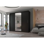 Ντουλάπα Zaist plus συρόμενη-Mauro 235x59x215