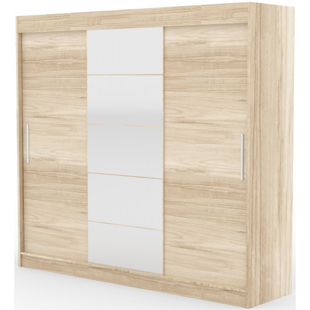 Ντουλάπα Zaist plus συρόμενη-Fusiko 235x59x215