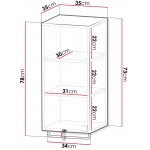 Κρεμαστή στήλη μπάνιου Gariano-Mauro