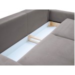 Καναπές - κρεβάτι Artery-Gkri Skouro