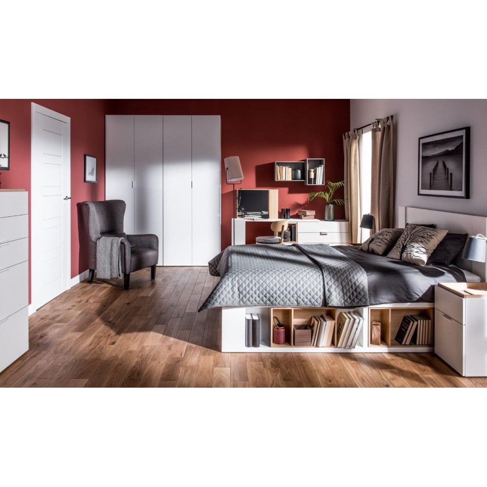 Κομοδίνο 4 You-Λευκό