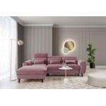 Γωνιακός καναπές Fornal-Roz-Αριστερή