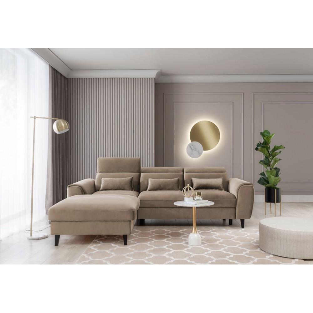 Γωνιακός καναπές Fornal-Mpez-Αριστερή