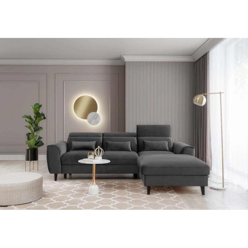 Γωνιακός καναπές Fornal-Gkri-Δεξιά