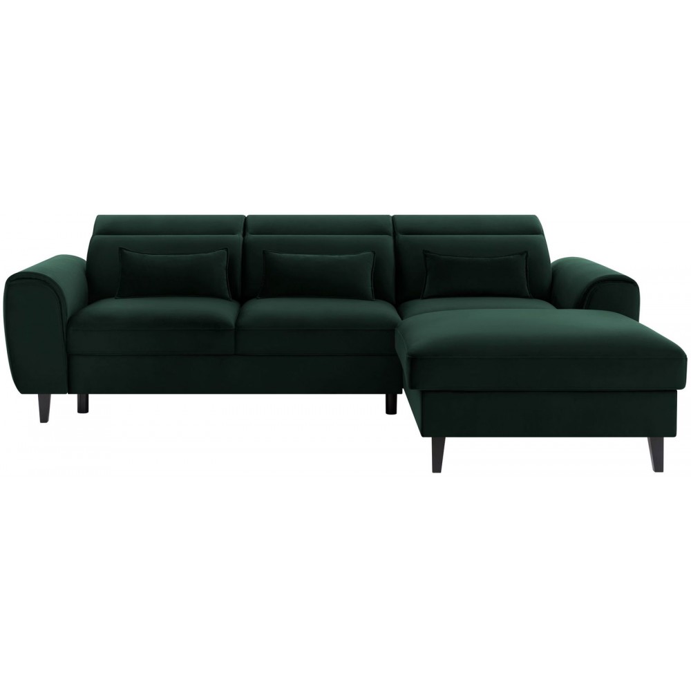 Γωνιακός καναπές Fornal-Prasino-Δεξιά