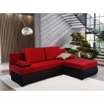 Γωνιακός καναπές Leeds-Kokkino-Mauro