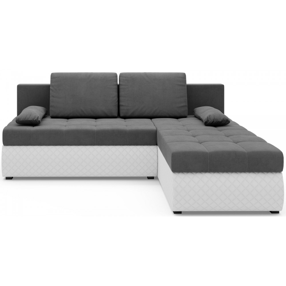 Γωνιακός καναπές Leeds-Gkri-Leuko