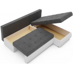 Γωνιακός καναπές Leeds-Gkri-Leuko