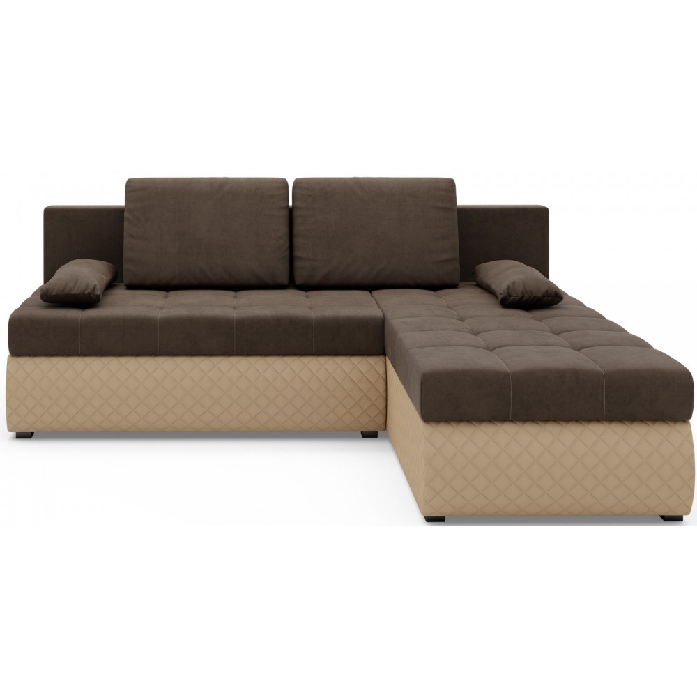 Γωνιακός καναπές Leeds-Kafe-Mpez