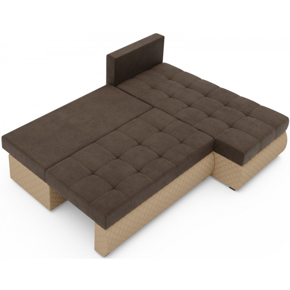 Γωνιακός καναπές Leeds-Kafe-Mpez