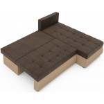 Γωνιακός καναπές Leeds-Kafe-Mpez