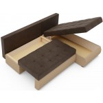 Γωνιακός καναπές Leeds-Kafe-Mpez