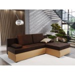 Γωνιακός καναπές Leeds-Kafe-Mpez