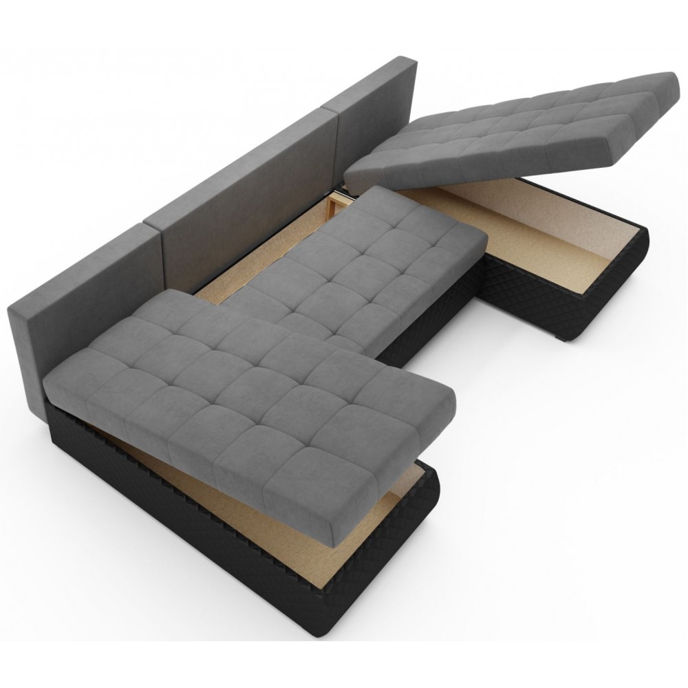 Γωνιακός καναπές Malaga-Gkri-Mauro