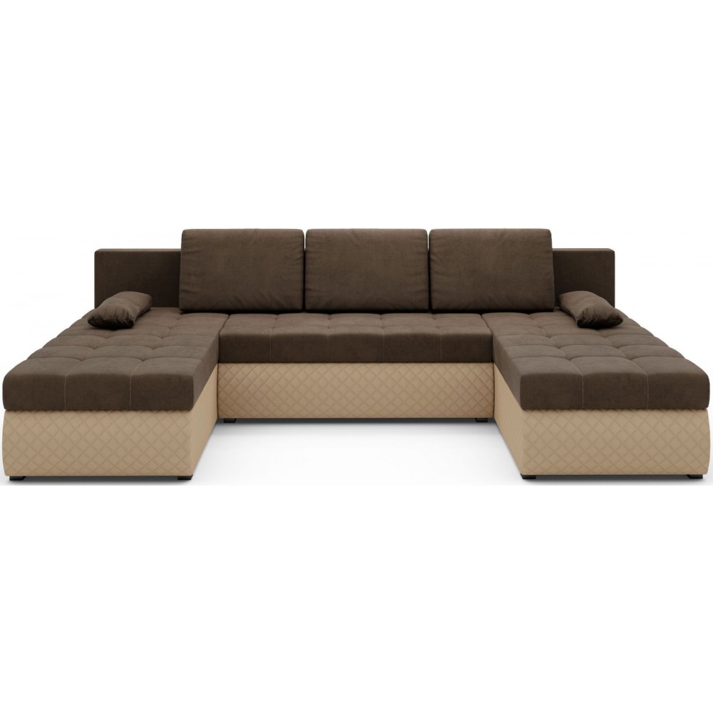 Γωνιακός καναπές Malaga-Kafe-Mpez